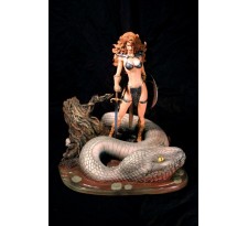 Red Sonja Statue Michael Turner Re-Sized Edition 19 cm